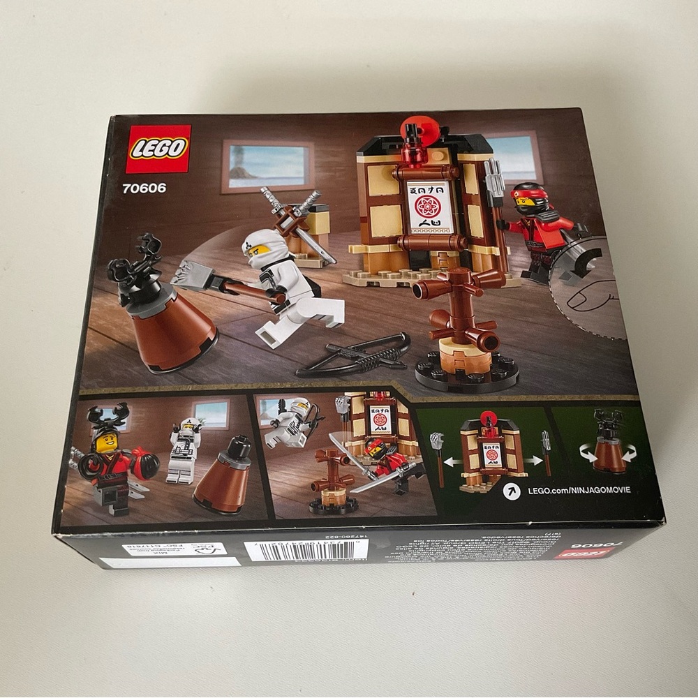 LEGO 70606 The Ninjago Movie Spinjitzu Training Building Toy Kai Retired New - Picture 3 of 7
